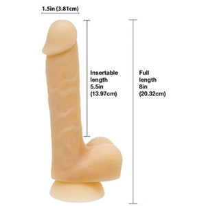 Addiction David Bendable Silicone Light Skin Dildo With Suction Cup 200 MM love is love buy sex toys in singapore u4ria loveislove