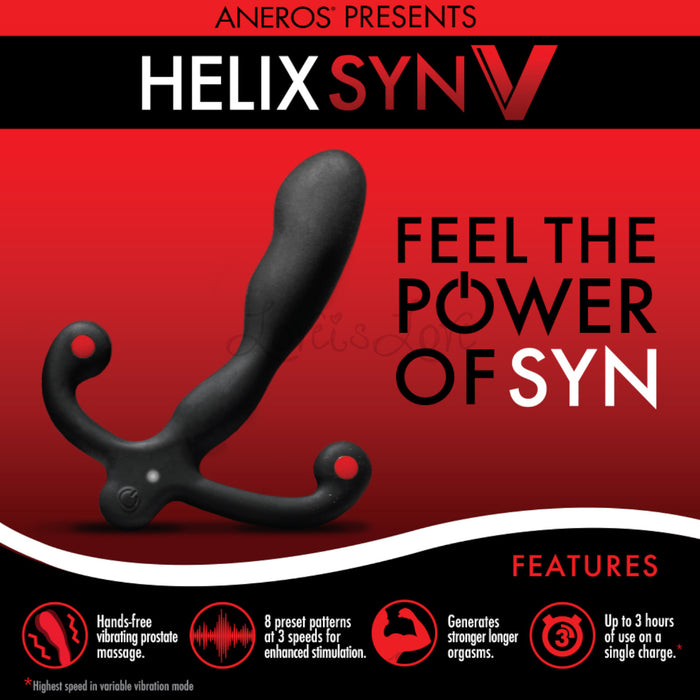 Aneros Helix Syn V Vibrating Prostate Stimulator [Authorized Dealer]