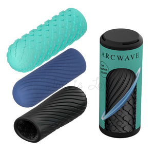 Arcwave Ghost Reversible Pocket Manual Stroker CleanTech Silicone Male Masturbator Buy in Singapore LoveisLove U4ria 