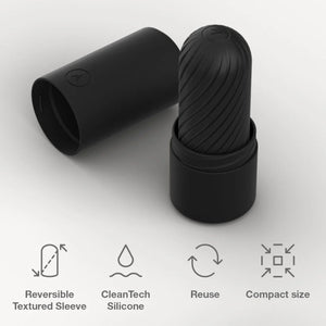 Arcwave Ghost Reversible Pocket Manual Stroker CleanTech Silicone Male Masturbator Buy in Singapore LoveisLove U4ria 