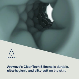 Arcwave Pow Manual Stroker CleanTech SIlicone Male Masturbator With Suction Control Buy in Singapore LoveisLove U4ria 