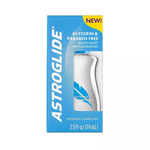 Astroglide Glycerin & Paraben Free water-based Lubricant hypoallergenic 2.5oz 74ml buy at LoveisLove U4Ria Singapore