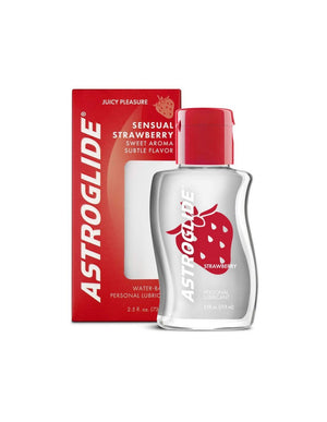 Astroglide Strawberry Flavored Lubricant 73.9 ML 2.5 FL OZ (Expiry 2026)