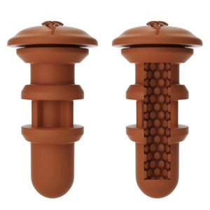 Autoblow  A.I Silicone Vagina Sleeve White or Brown  Buy in Singapore LoveisLove U4Ria 