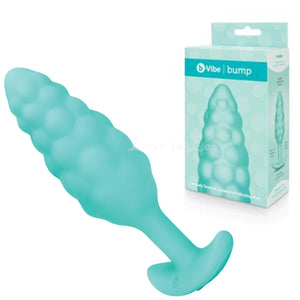 B-Vibe Textured Plug Bump Vibrating Butt Plug Mint Buy in Singapore LoveisLove U4Ria 