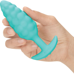 B-Vibe Textured Plug Bump Vibrating Butt Plug Mint Buy in Singapore LoveisLove U4Ria 