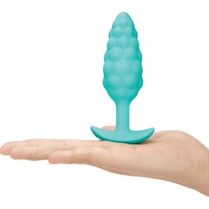 B-Vibe Textured Plug Bump Vibrating Butt Plug Mint Buy in Singapore LoveisLove U4Ria 