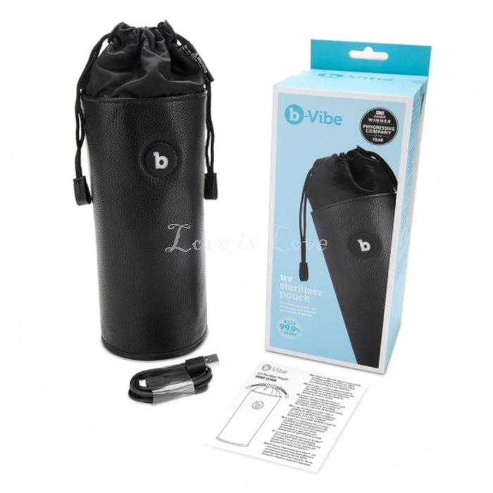 B-Vibe UV Sterilizer Pouch (Kills 99.9% of Germs)