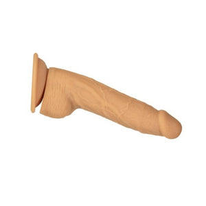 BMS Factory Naked Addiction Silicone Dual Density Dildo With Suction Cup 200 MM Caramel love is love buy sex toys in singapore u4ria loveislove