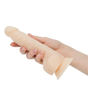 BMS Factory Naked Addiction Silicone Dual Density Dildo With Suction Cup 8 Inch 200 MM Vanilla love is love buy sex toys in singapore u4ria loveislove