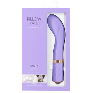 BMS Pillow Talk Sassy G-Spot USB Rechargeable Vibe Special Edition Purple love is love buy sex toys in singapore u4ria loveislove