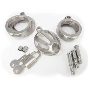 BON4Mirco Very Small Stainless Steel Chastity Cage buy in Singapore LoveisLove U4ria