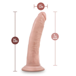 Blush Dr. Skin Plus 7 Inch Posable Dildo with Suction Cup Buy in Singapore LoveisLove U4Ria 