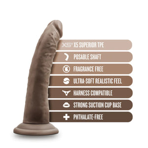 Blush Dr. Skin Plus 7 Inch Posable Dildo with Suction Cup Buy in Singapore LoveisLove U4Ria 