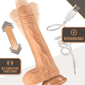 Blush Dr Skin Silicone Dr Grey Thrusting Realistic Remote Control Dildo with Suction Cup Balls 7.75 Inch Beige Buy in Singapore LoveisLove U4Ria 