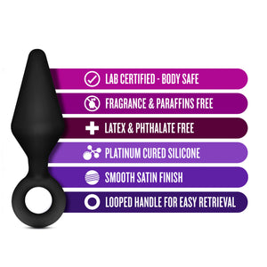 Blush Novelties Luxe Night Rimmer Kit Anal Plug Black buy in Singapore LoveisLove U4ria