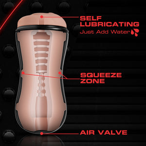 Blush Novelties M for Men Soft and Wet Pussy with Self Lubricating Stroker Cup Vanilla buy in Singapore LoveisLove U4ria