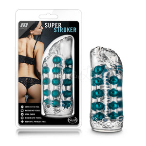 Blush Novelties M for Men Super Stroker Clear love is love buy sex toys in singapore u4ria loveislove