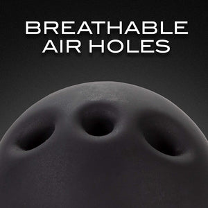 Blush Novelties Noir Breathable Silicone Ball Gag Black Buy in Singapore LoveisLove U4Ria 
