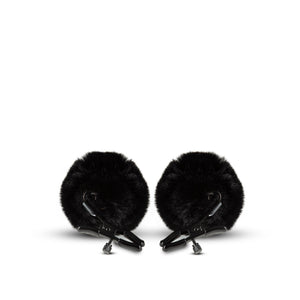 Blush Novelties Noir Pom Adjustable Nipple Clamp Black Buy in Singapore LoveisLove U4Ria 