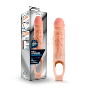 Blush Performance Cock Sheath Penis Extender Vanilla 9 Inch or 10 Inch or 11.5 Inch