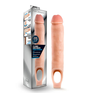 Blush Performance Cock Sheath Penis Extender Vanilla 9 Inch or 10 Inch or 11.5 Inch