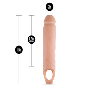 Blush Performance Cock Sheath Penis Extender Vanilla 9 Inch or 10 Inch or 11.5 Inch