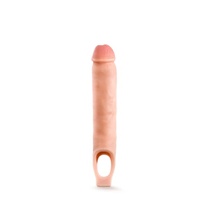 Blush Novelties Performance Plus 9 Inch Cock Sheath Penis Extender Vanilla buy in Singapore LoveisLove U4ria