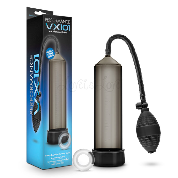 Blush Performance VX101 Male Enhancement Penis Pump Black