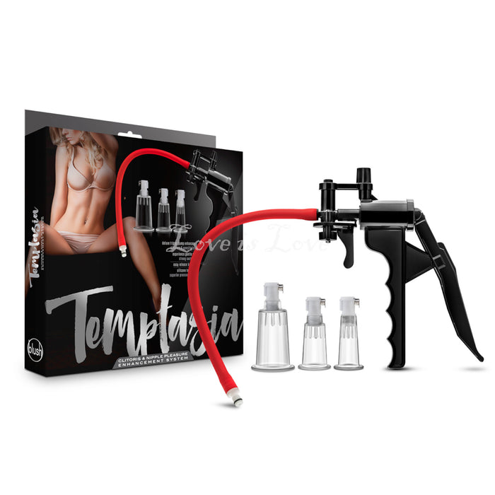 Blush Temptasia Clitoris and Nipple Pleasure Enhancement Pump System ( Selling Fast )
