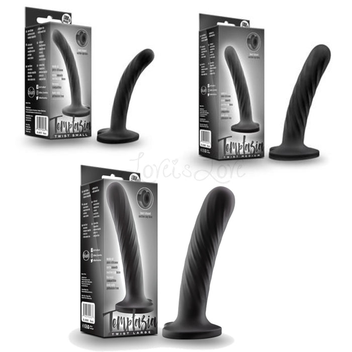 Blush Temptasia Twist Silicone Dildo