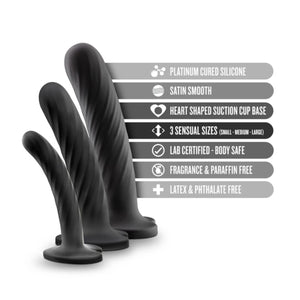 Blush Temptasia Twist Silicone Dildo