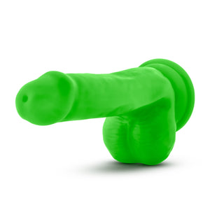 Blush Novelties Neo Dual Density Cock With Balls Neon Green 6 Inch Buy in Singapore LoveisLove U4ria 