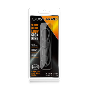 Blush Novelties Stay Hard Double Loop Cock Ring Buy in Singapore LoveisLove U4ria 