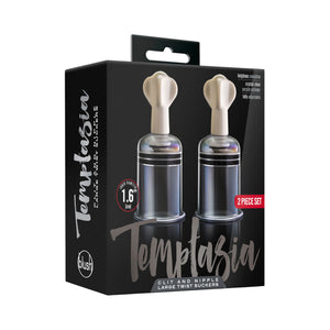 Blush Novelties Temptasia Clit And Nipple Large Twist Suckers Set Buy in Singapore LoveisLove U4ria 