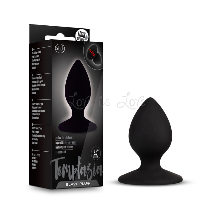 Blush Temptasia Slave Plug Black