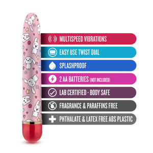 Blush Novelties The Collection Sweet Bunny Classic Slim Vibe buy in Singapore LoveisLove U4ria