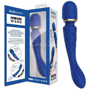 Bodywand Luxe 2-Way Motors 15 Modes Wand Blue Buy in Singapore LoveisLove U4Ria 