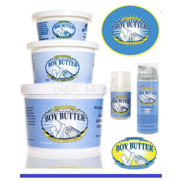 Boy Butter H2O Based Lubricant