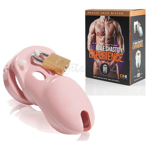 CB-X CB-3000 Male Chastity Cock Cage Kit 3 Inch Black or Pink Buy in Singapore LoveisLove U4Ria