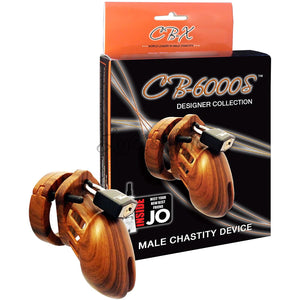 CB-X CB-6000S Wood Male Chastity Cock Cage Kit 2.5 Inch Buy in Singapore LoveisLove U4Ria 