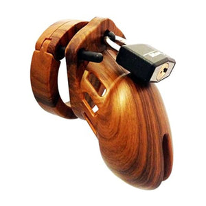 CB-X CB-6000S Wood Male Chastity Cock Cage Kit 2.5 Inch Buy in Singapore LoveisLove U4Ria 