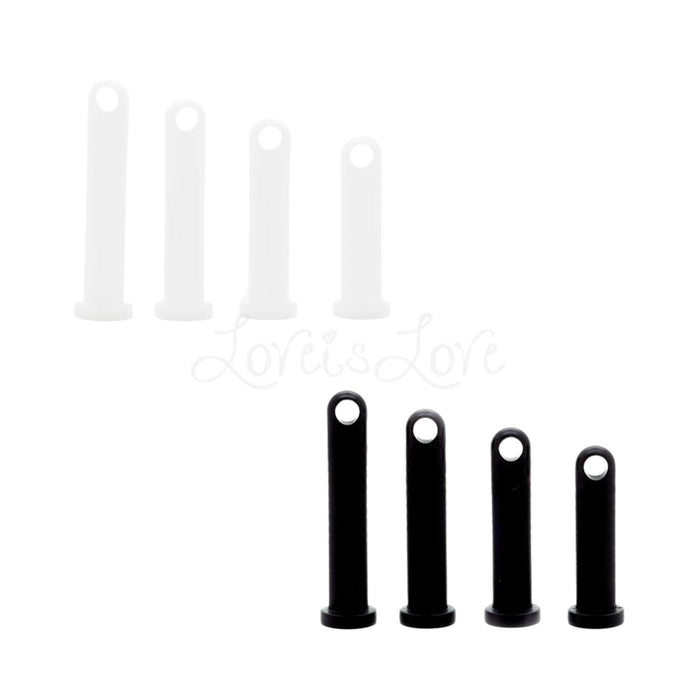 CB-X Original Locking Pins for U-rings - set of 4 White or Black