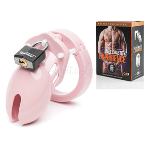 CB-X CB 6000S Male Chastity Device Pink Finish For Him - Chastity Devices CB-X