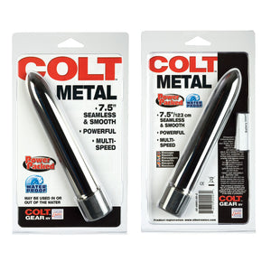 COLT Metal Rod Vibrator Silver 6.25 Inch