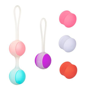 CalExotics She-ology Interchangeable Weighted Kegel Set Multi Colour Buy in Singapore LoveisLove U4Ria 