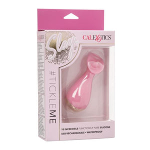 CalExotics Slay TickleMe Rechargeable Silicone Clitoral Vibe 4.5 Inch Buy in Singapore LoveisLove U4Ria 