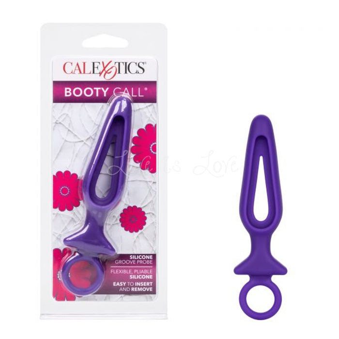 CalExotics Booty Call Silicone Groove Probe Purple