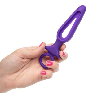 CalExotics Booty Call Silicone Groove Probe Purple Buy in Singapore LoveisLove U4ria 