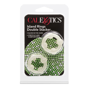 CalExotics Island Rings Double Stacker Glow-in-the-Dark buy in Singapore LoveisLove U4ria